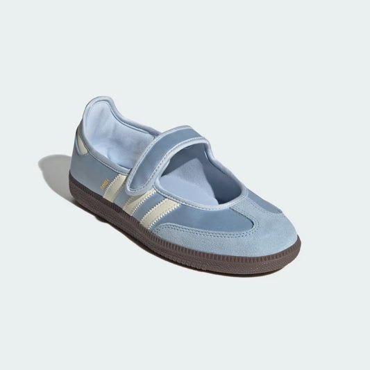 Adidas Originals Women's Crystal Sky White Samba Jane Shoes IH9206