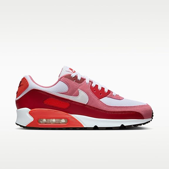 Nike Air Max 90 Men's Shoes (Peony/Light Crimson/Team Crimson/White)