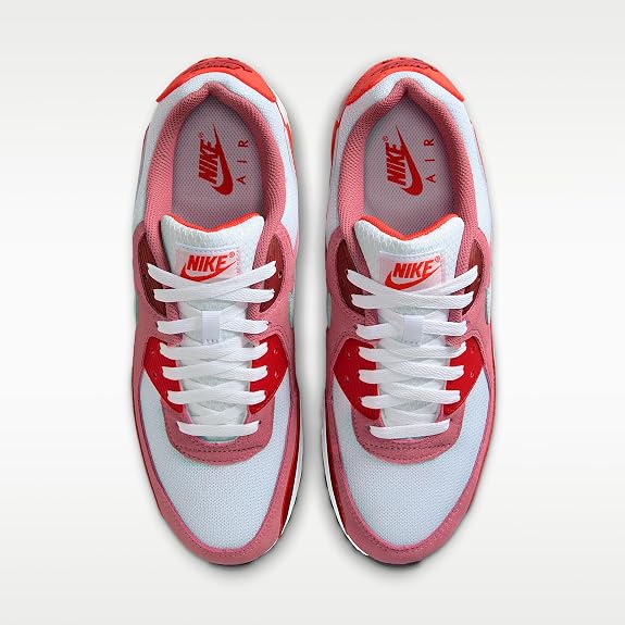 Nike Air Max 90 Men's Shoes (Peony/Light Crimson/Team Crimson/White)