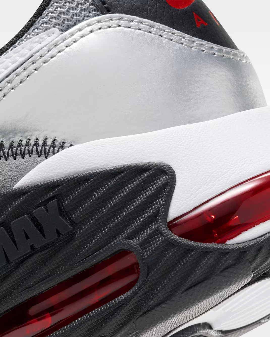 Nike Men's Air Max Correlate Black White Grey Running Shoes