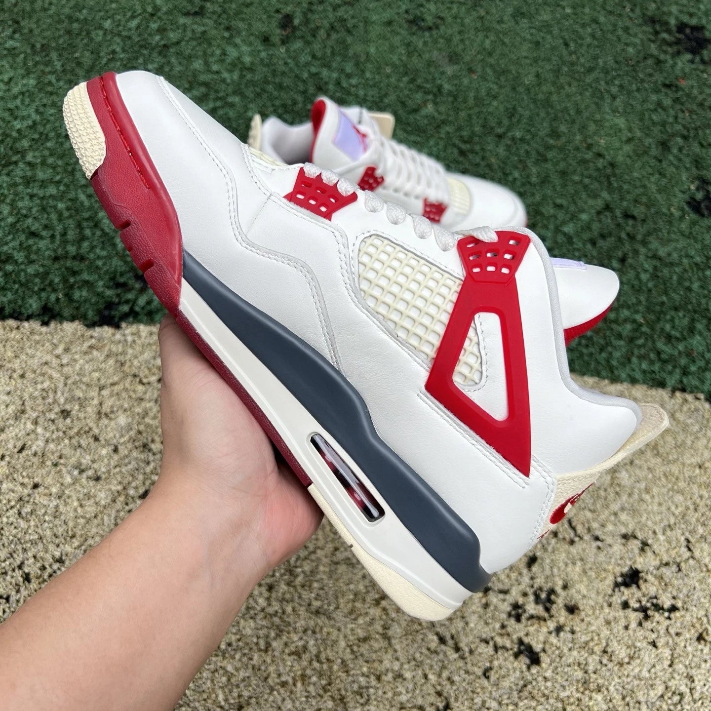AJ 4 Retro OG Nigel Sylvester Brick After Brick IQ8055-100 Men's Shoes