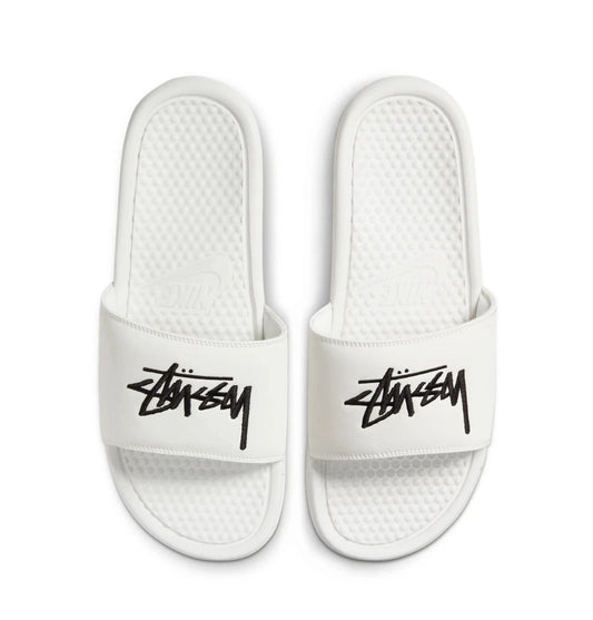 NIKE MENS Benassi "Stussy Cream" DC5239 100 DC5239 100 from Stadium Goods